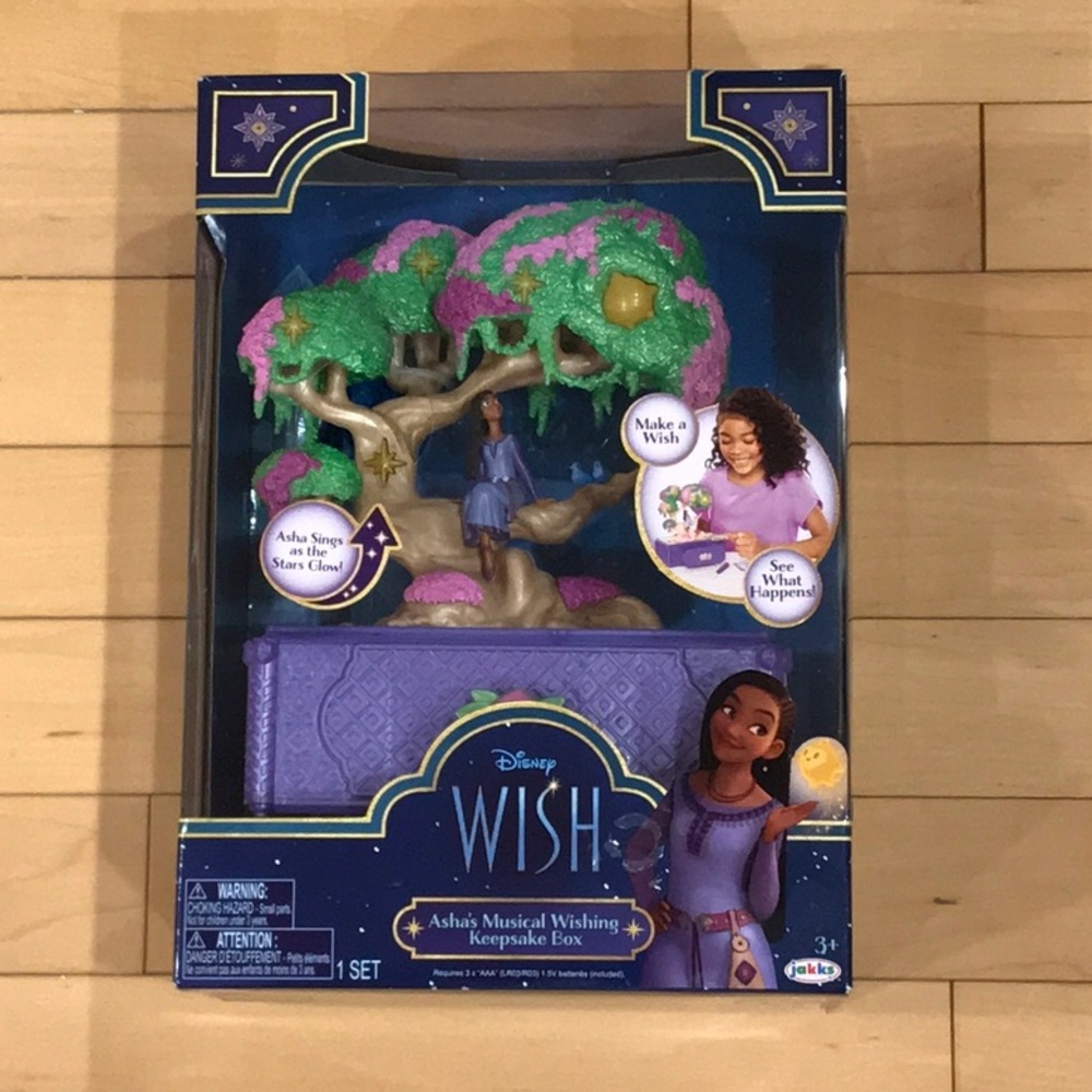 NEW! Disney Wish Asha’s Musical Wishing Keepsake Box
